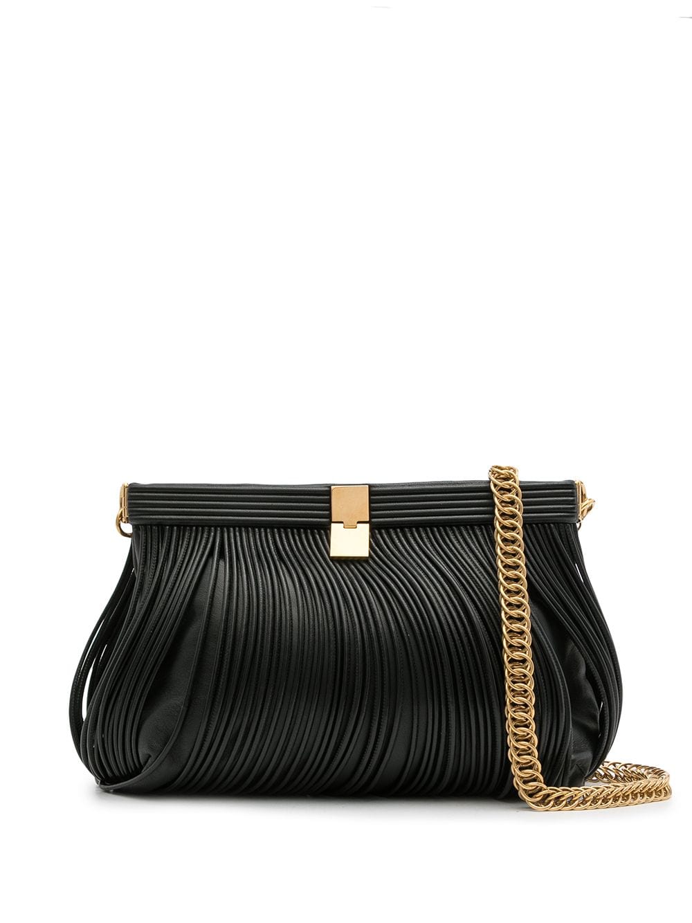 Proenza Schouler Rolo Frame clutch - Black von Proenza Schouler