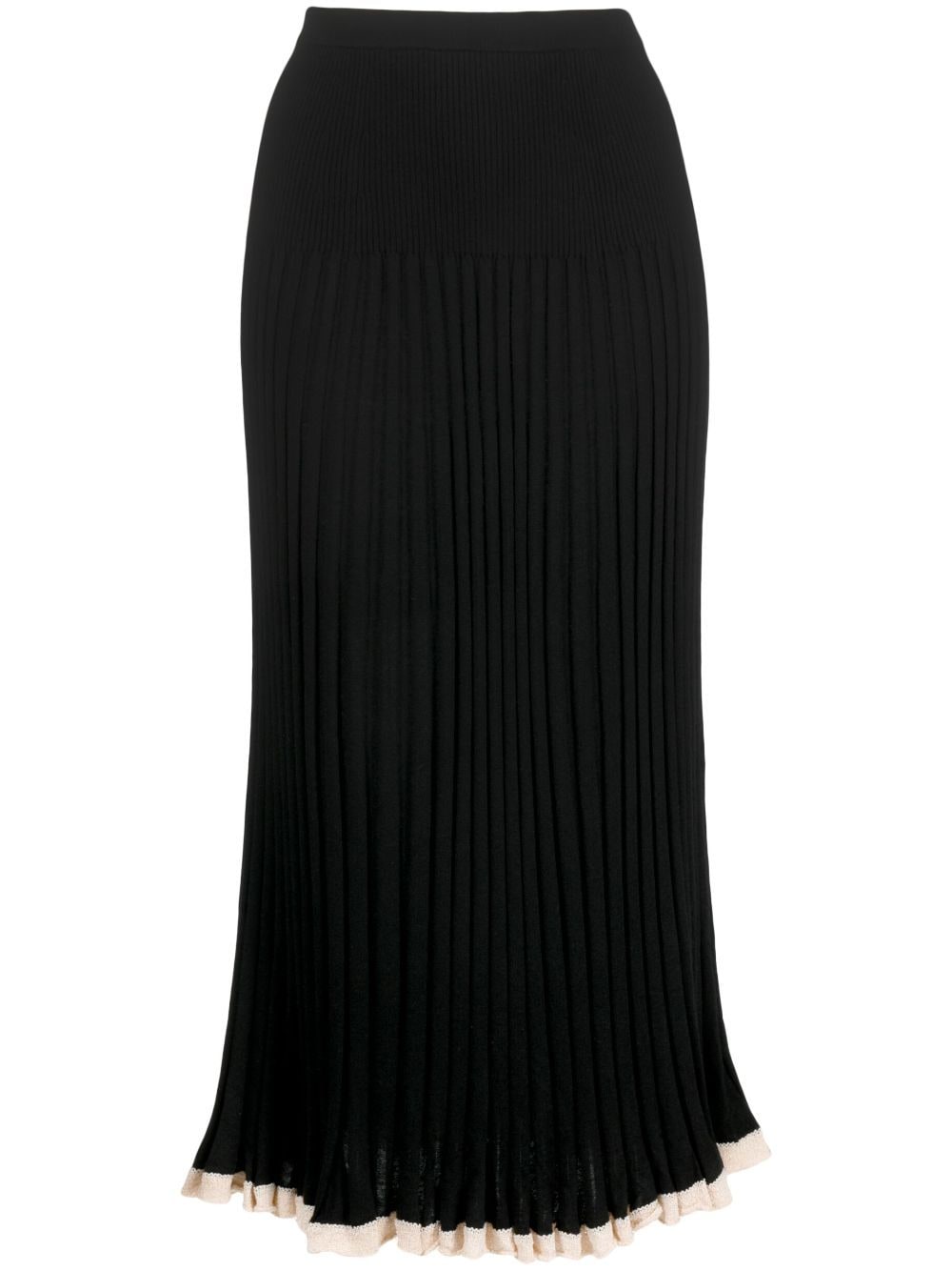Proenza Schouler Silk Cashmere Skirt - Black von Proenza Schouler