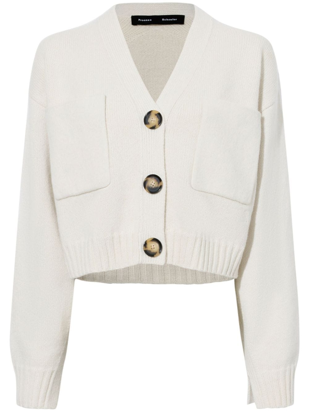 Proenza Schouler Sofia cashmere-wool cardigan - Neutrals von Proenza Schouler