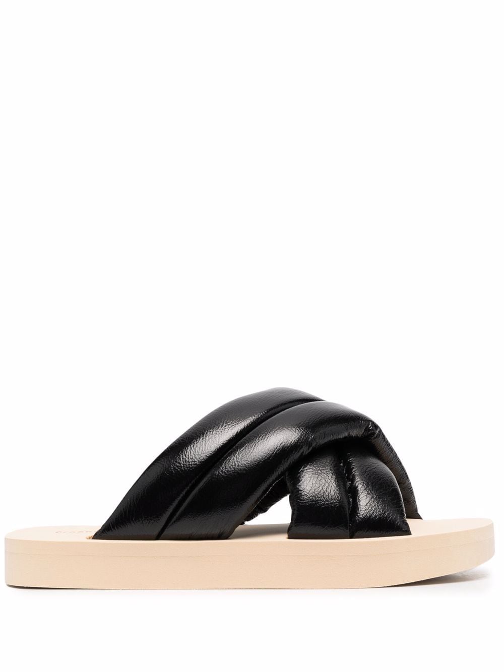 Proenza Schouler crossover slide sandals - Black von Proenza Schouler