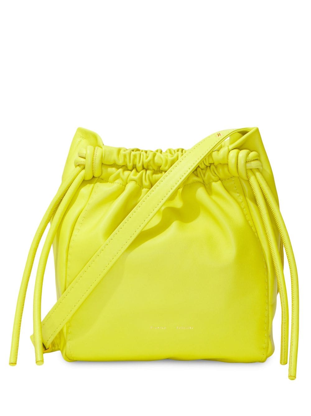 Proenza Schouler drawstring leather shoulder bag - Yellow von Proenza Schouler