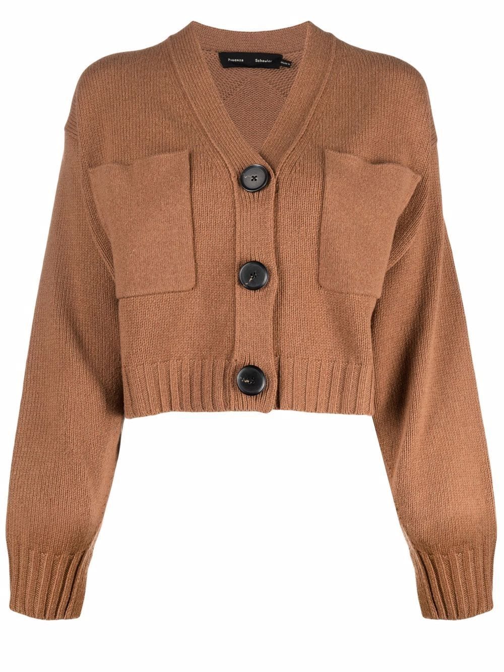 Proenza Schouler eco cashmere cardigan - Brown von Proenza Schouler