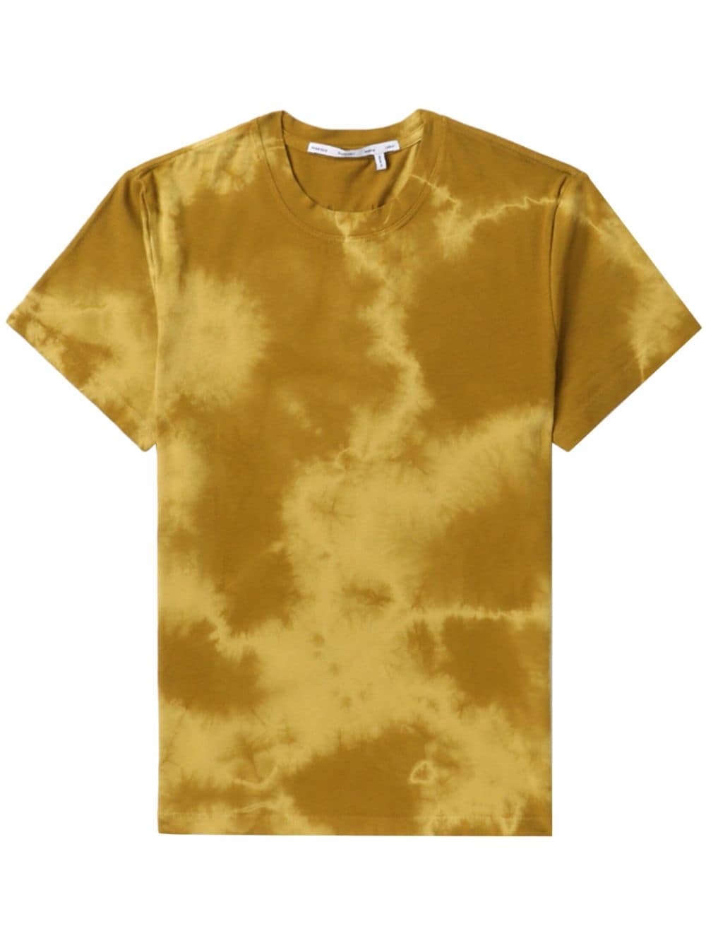 Proenza Schouler White Label logo-print tie-dye-pattern T-shirt - Brown von Proenza Schouler White Label