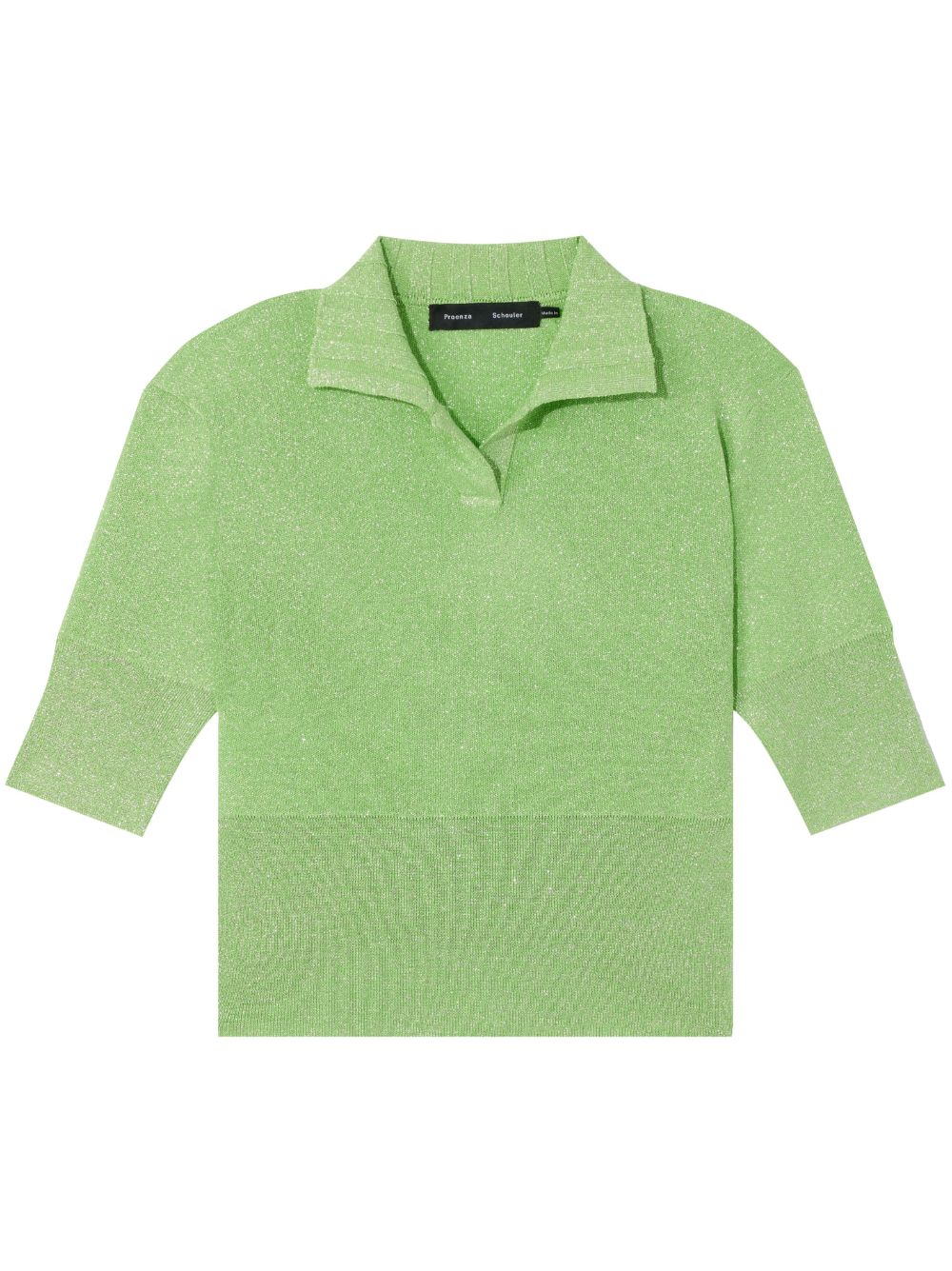 Proenza Schouler lurex knit top - Green von Proenza Schouler