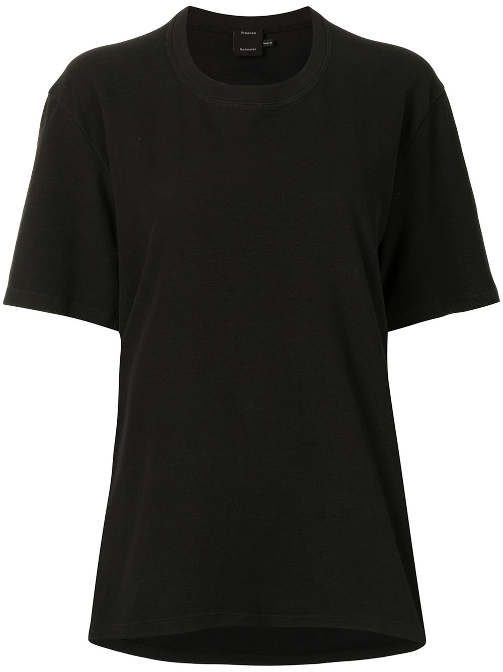Proenza Schouler overdyed eco core jersey T-shirt - Black von Proenza Schouler