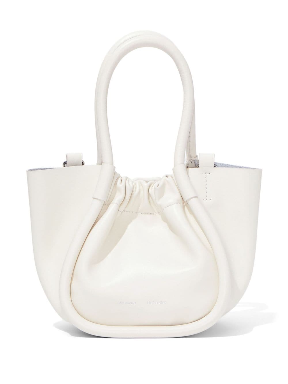 Proenza Schouler extra small ruched tote bag - White von Proenza Schouler