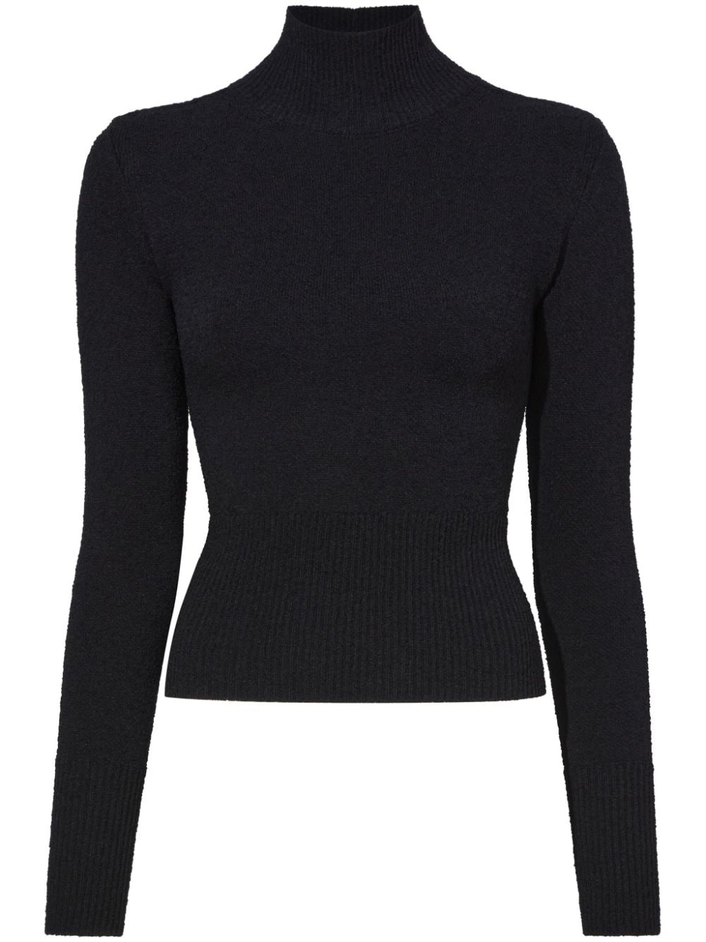 Proenza Schouler textured roll-neck sweatshirt - Black von Proenza Schouler
