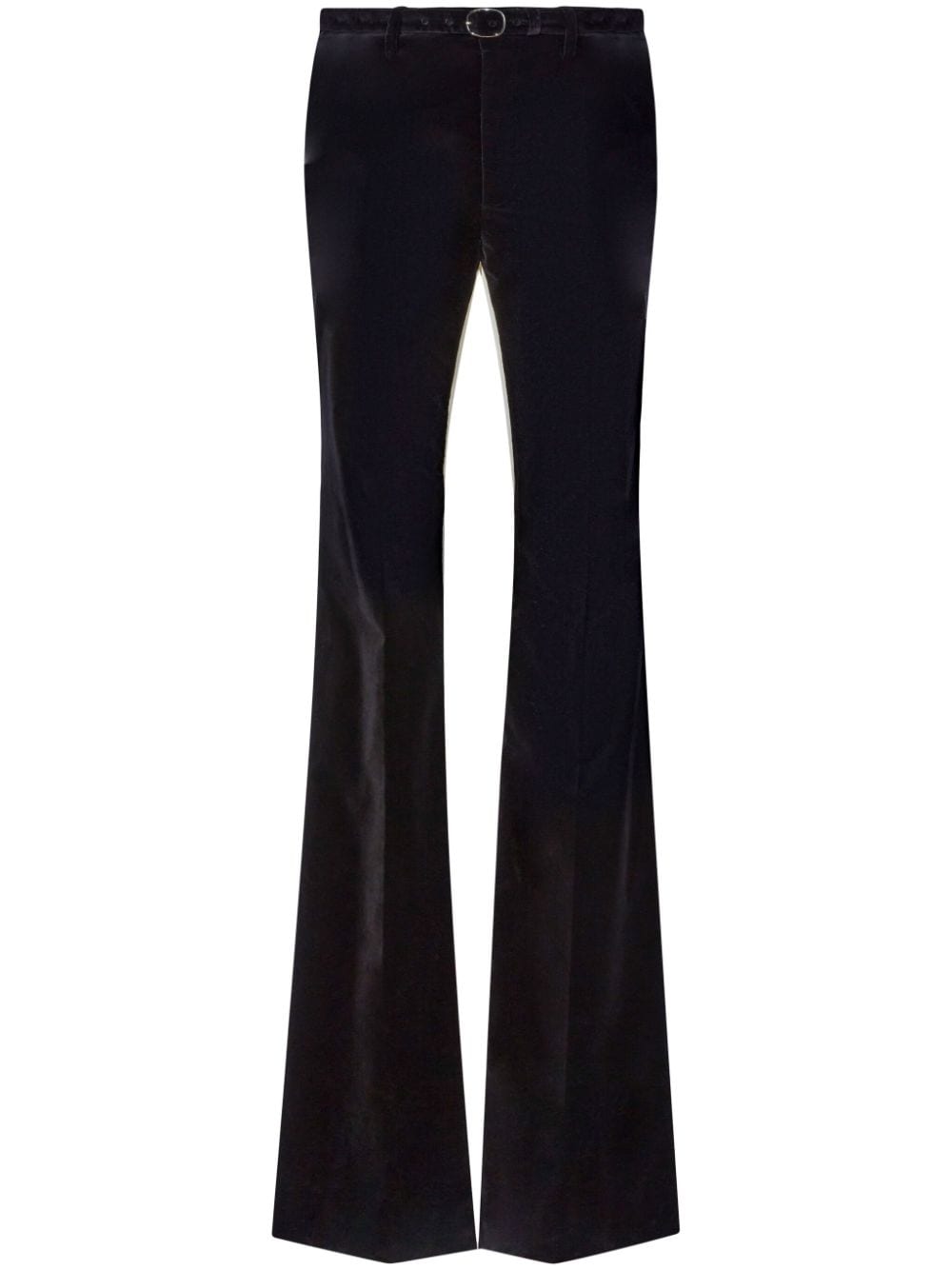 Proenza Schouler velvet flared trousers - Black von Proenza Schouler