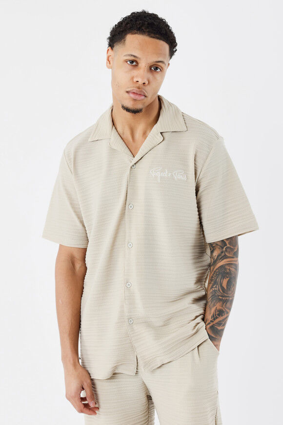 Project X Strukturiertes Hemd | Beige | Herren | M Project X Strukturiertes Hemd | Beige | Herren | M von Project X