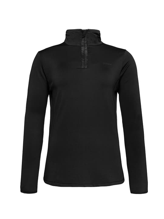 Protest Fabriz 1/4 zip top Pullover schwarz von Protest