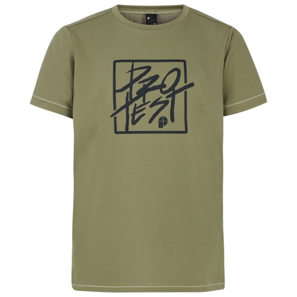 Protest - Kid's PRTRolf Rashguard Short Sleeve - Lycra Gr 140 oliv Protest - Kid's PRTRolf Rashguard Short Sleeve - Lycra Gr 140 oliv von Protest