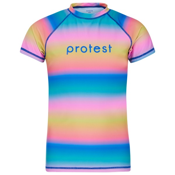 Protest - Kid's PRTTicket Rashguard Short Sleeve - Lycra Gr 116 bunt von Protest