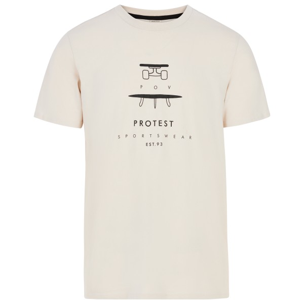 Protest - PRTAndros - T-Shirt Gr XXL beige/weiß Protest - PRTAndros - T-Shirt Gr XXL beige/weiß von Protest