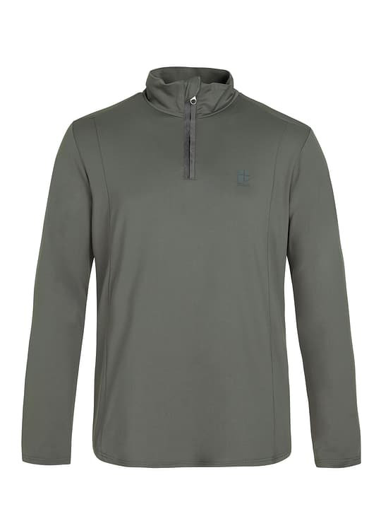 Protest Will 1/4 zip top Pullover olive von Protest