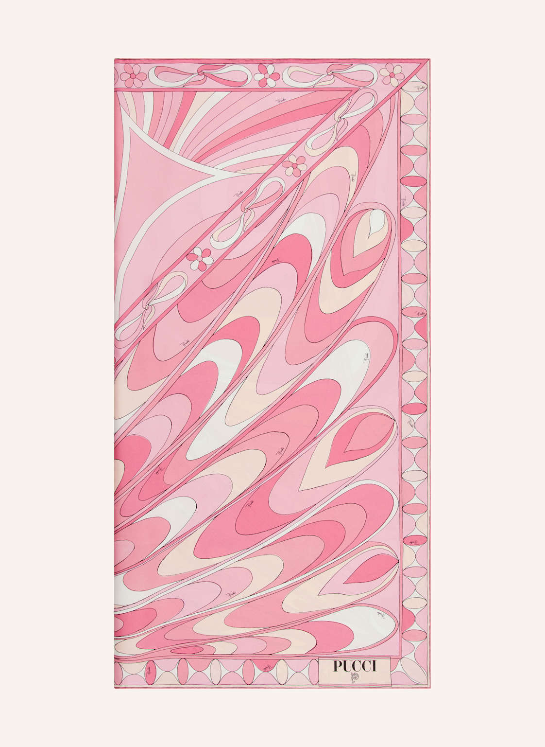 Pucci Seidentuch pink Pucci Seidentuch pink von Pucci
