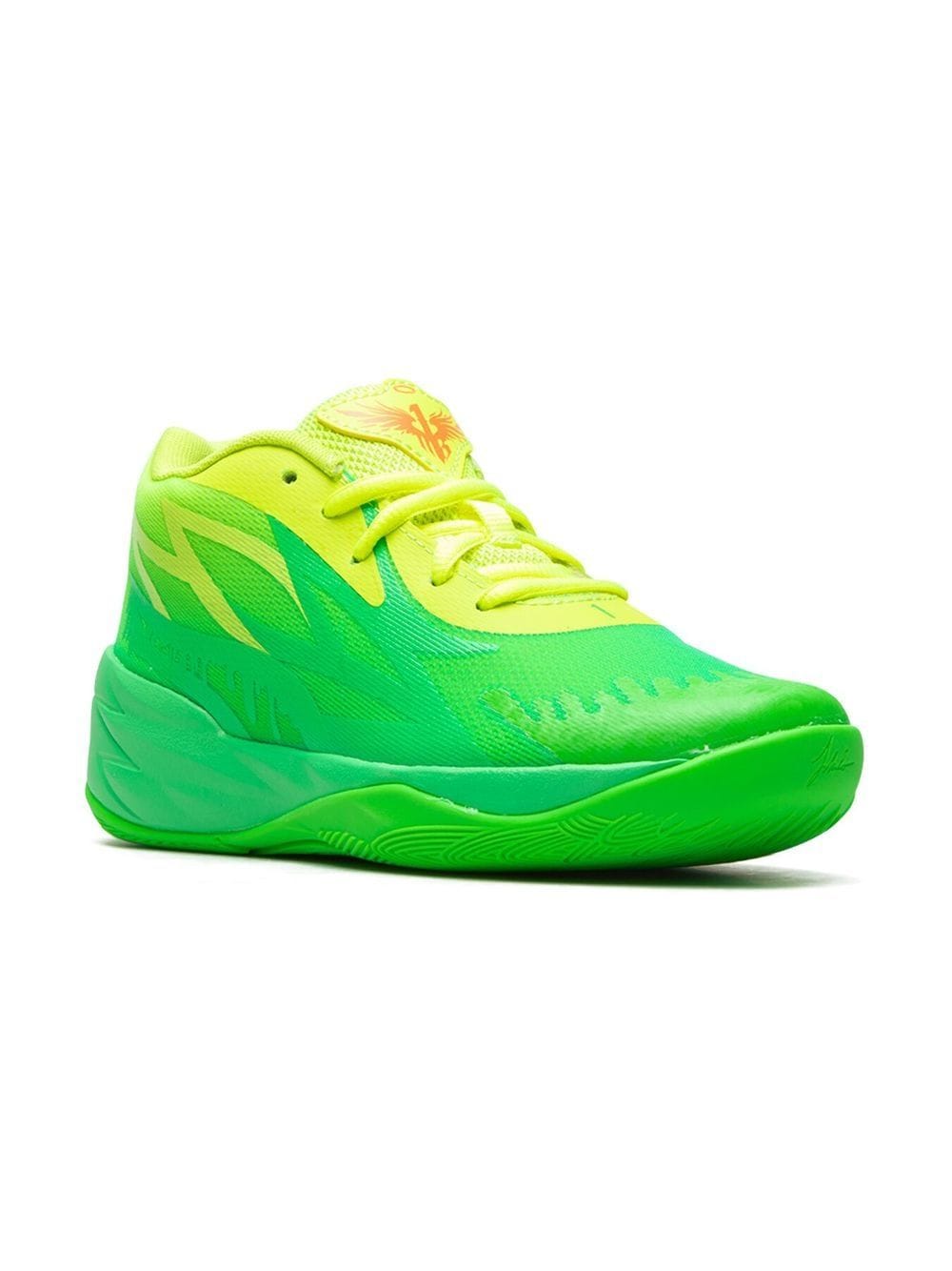 Puma Kids LaMelo Ball MB.02 "Nickelodeon Slime" sneakers - Green von Puma Kids