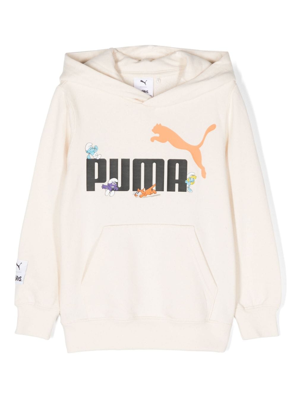 Puma Kids x The Smurfs cotton hoodie - Neutrals von Puma Kids