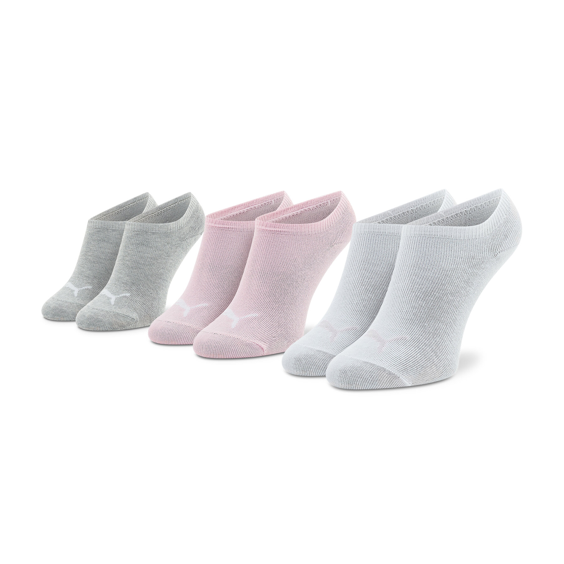 3er-Set Unisex-Sneakersocken Puma Invisible 907374 18 Rose Water von Puma