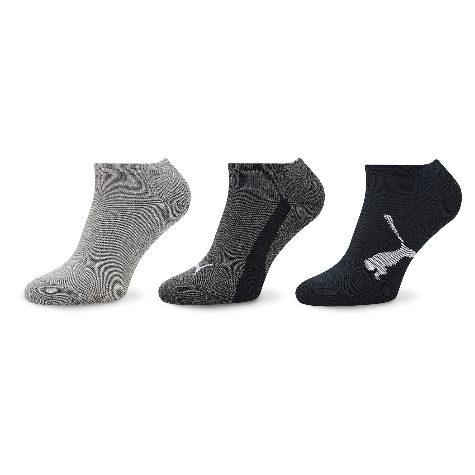 3er-Set niedrige Unisex-Socken Puma 907960 01 Black von Puma