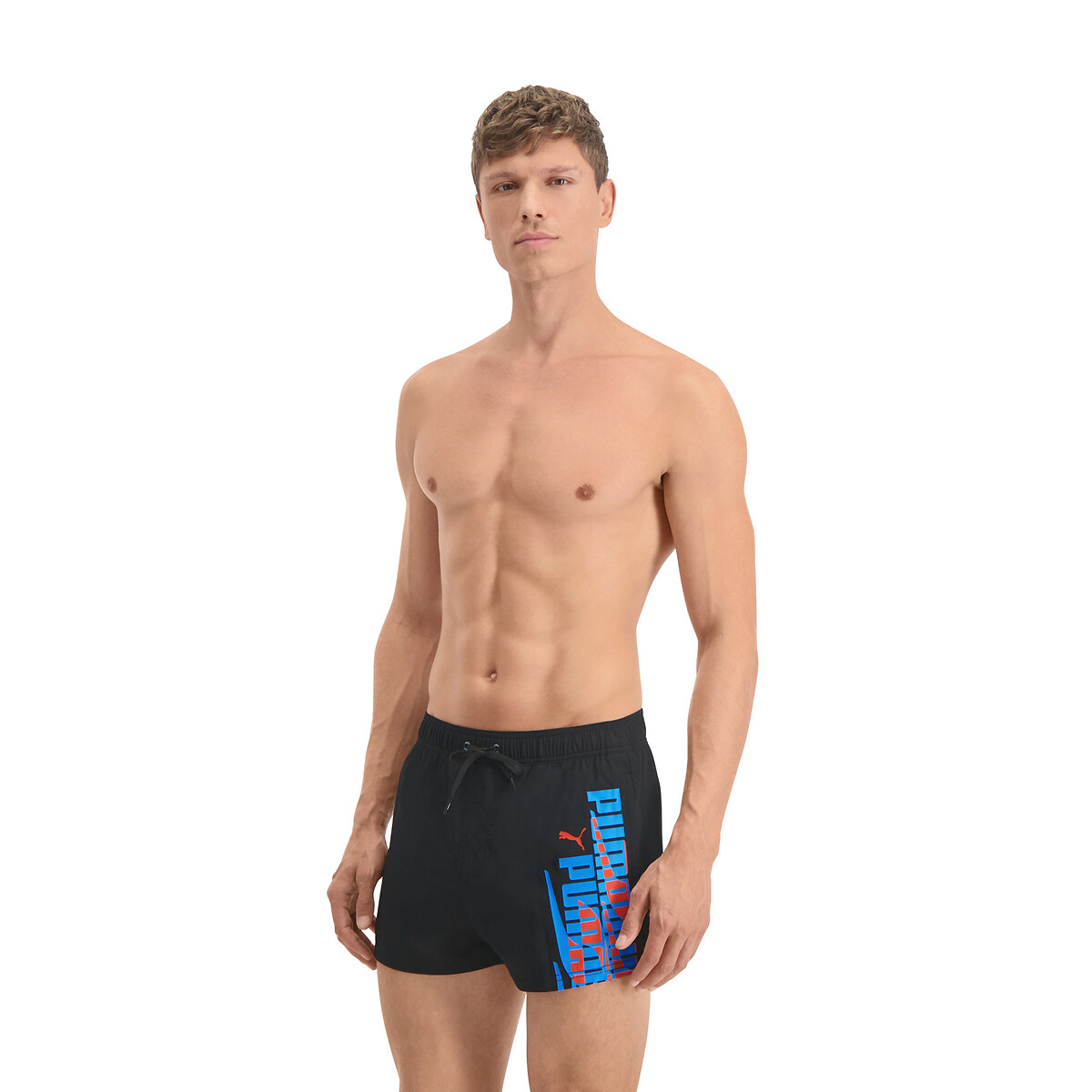 Badeshorts, grafischer Print von Puma