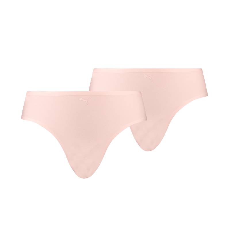PUMA Bikinislip »PUMA WOMEN ONE SIZE BRIEF 2P HANG«, (2er Pack), Mit nahtlosen Kanten, Einheitsgrösse von Puma
