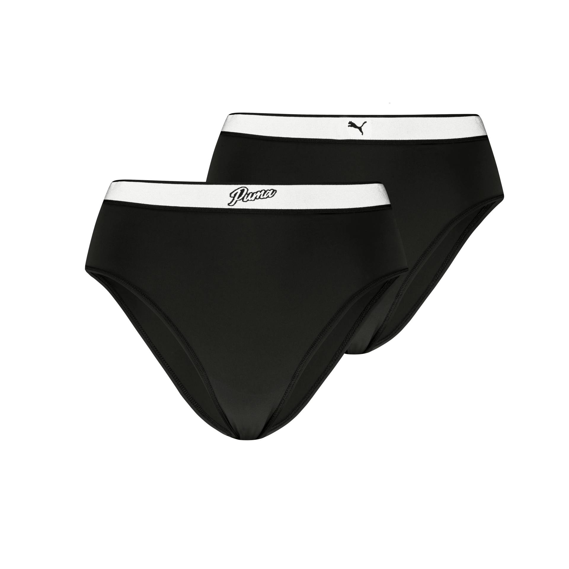 PUMA Brasilslip, (2-Pack), mit hohem Schnitt von Puma