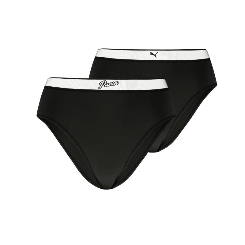 PUMA Brasilslip, (2-Pack), mit hohem Schnitt von Puma