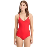 PUMA Damen Badeanzug V-Neck rot | L von Puma