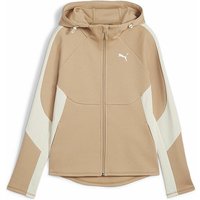 PUMA Damen Kapuzenjacke Evostripe camel | L von Puma