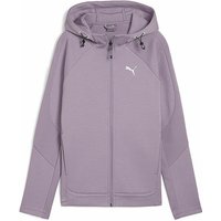 PUMA Damen Kapuzenjacke Evostripe lila | S von Puma