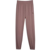 PUMA Damen Yogahose Studio Unwind dunkelrot | M von Puma