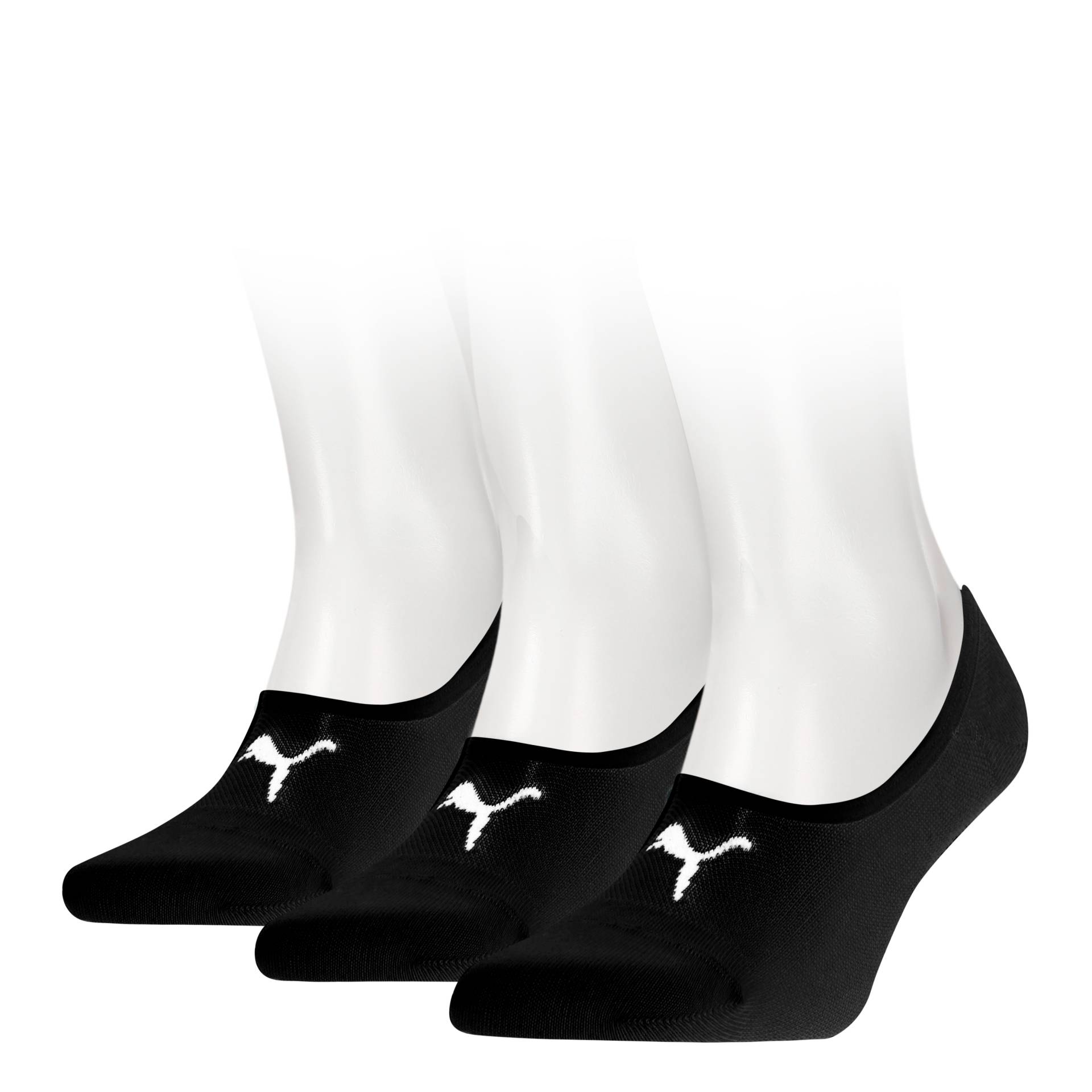 PUMA Füsslinge »PUMA UNISEX FOOTIE 3P«, (3 Paar), Elastisches Bund für Komfort und sicheren Sitz von Puma