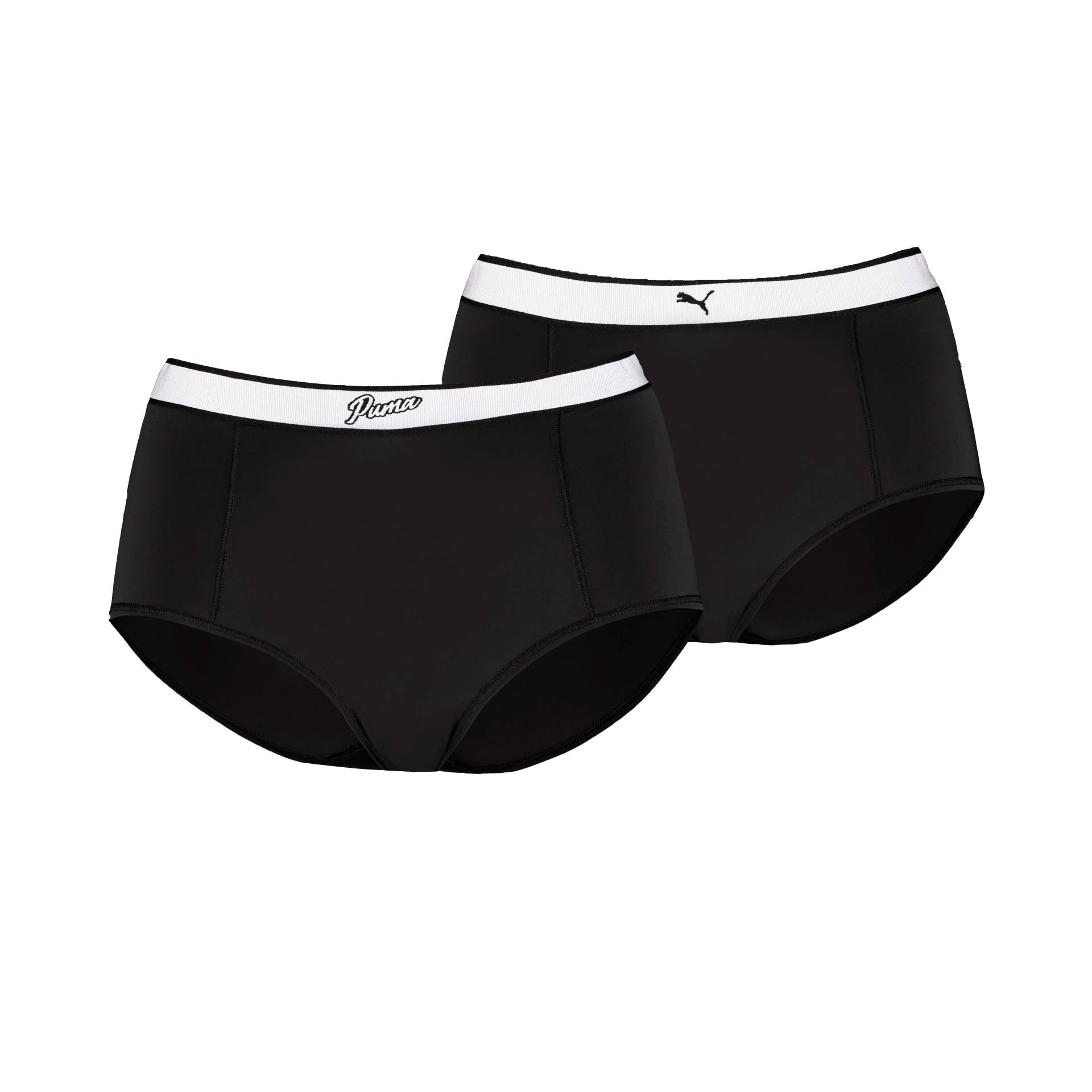 PUMA Hipster, (2-Pack), mit konstrastfarbenem Logobund von Puma
