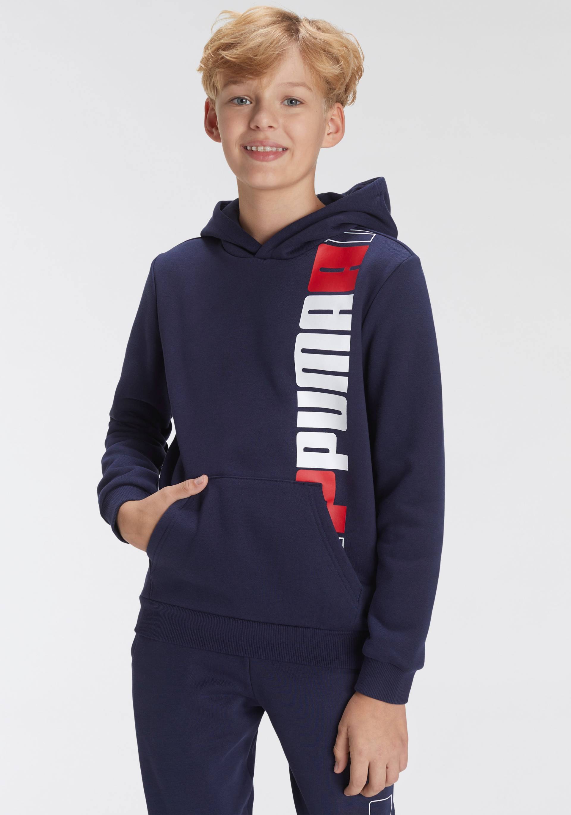 PUMA Kapuzensweatshirt »ESS+ LOGO LAB HOODIE FL B« von Puma