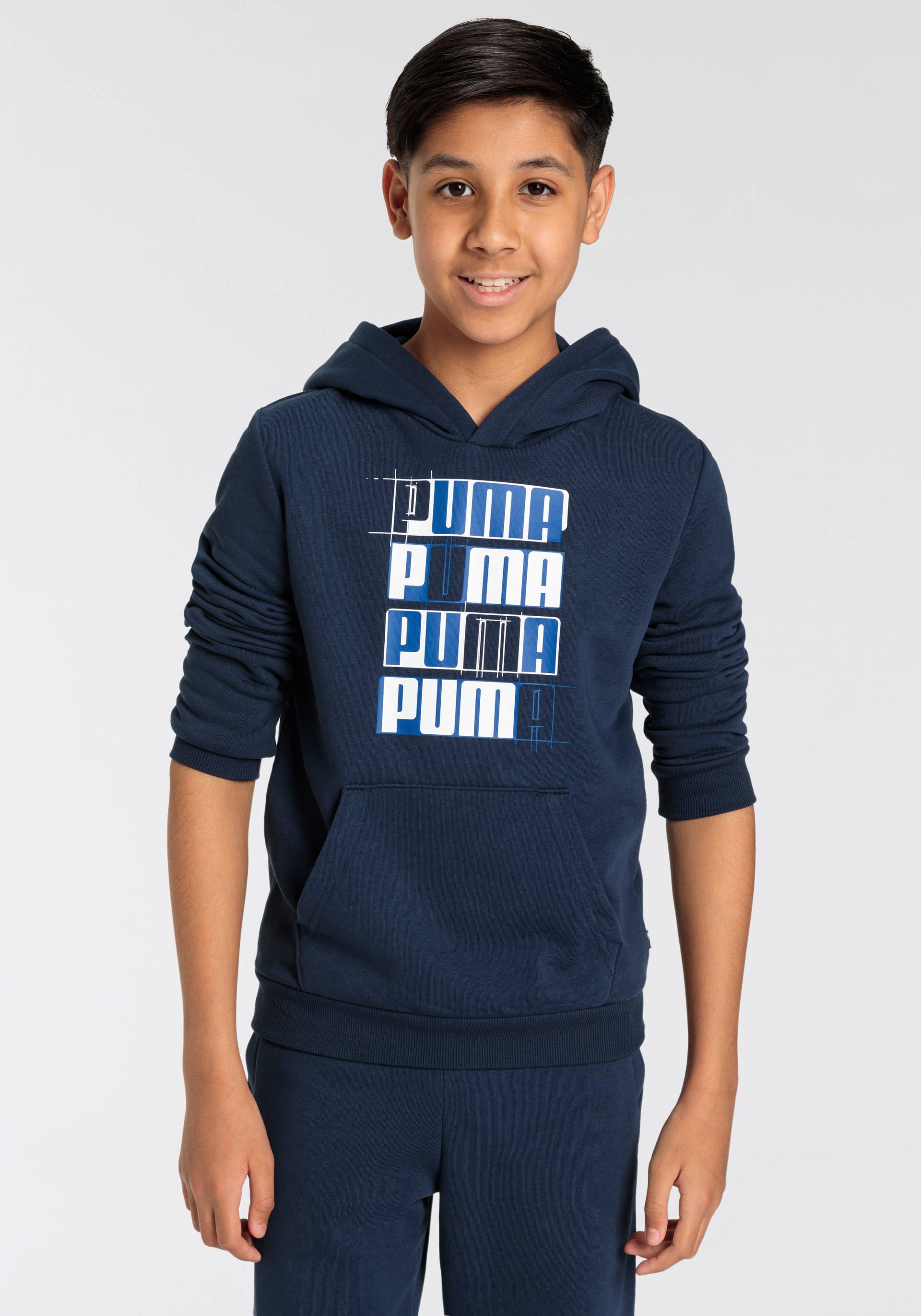 PUMA Kapuzensweatshirt »ESS+ LOGO LAB HOODIE TR B«, (1 tlg.) von Puma