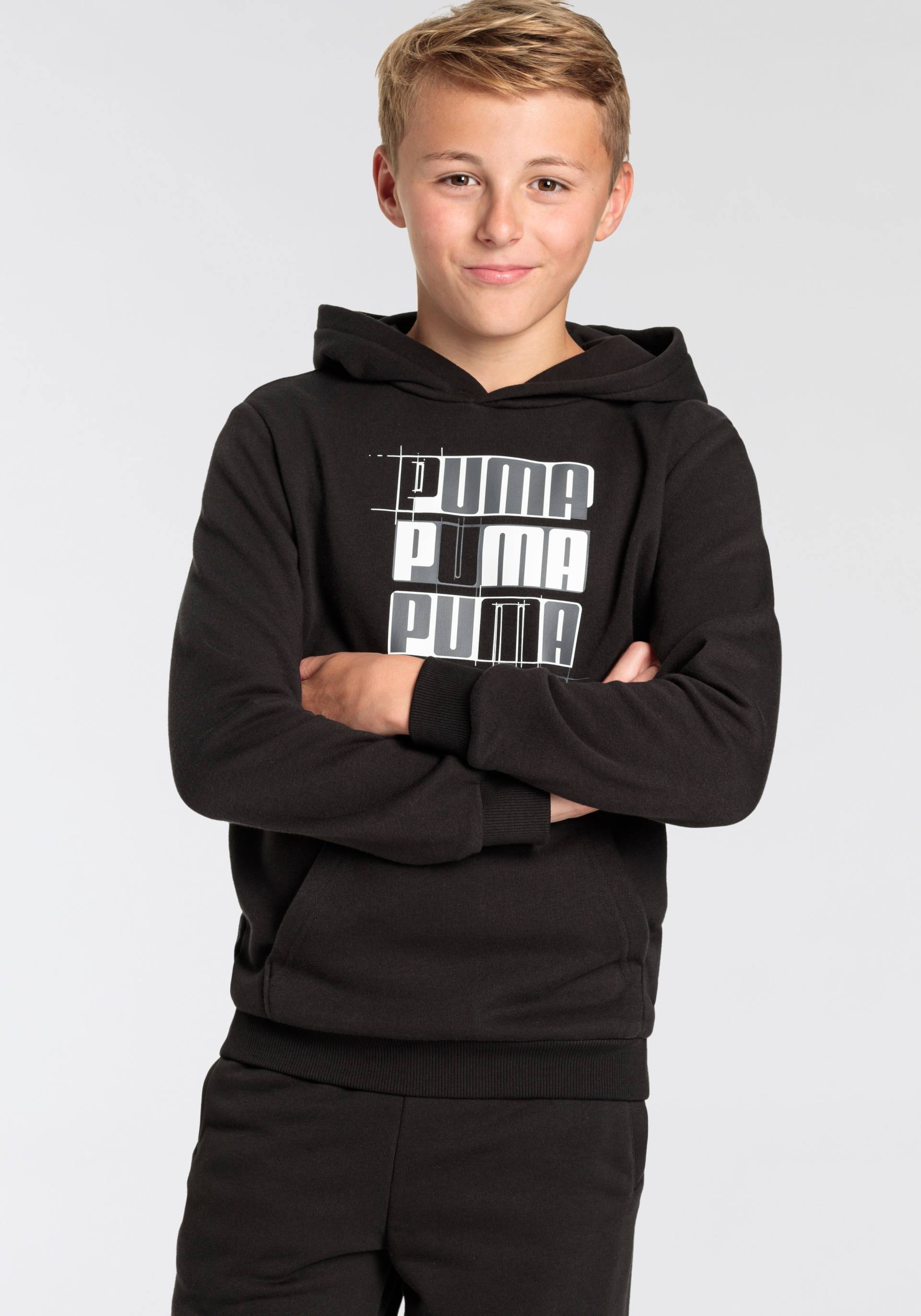 PUMA Kapuzensweatshirt »ESS+ LOGO LAB HOODIE TR B«, (1 tlg.) von Puma