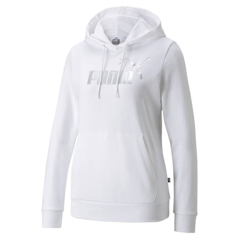 PUMA Kapuzensweatshirt »ESS+ METALLIC LOGO HOODIE TR« von Puma