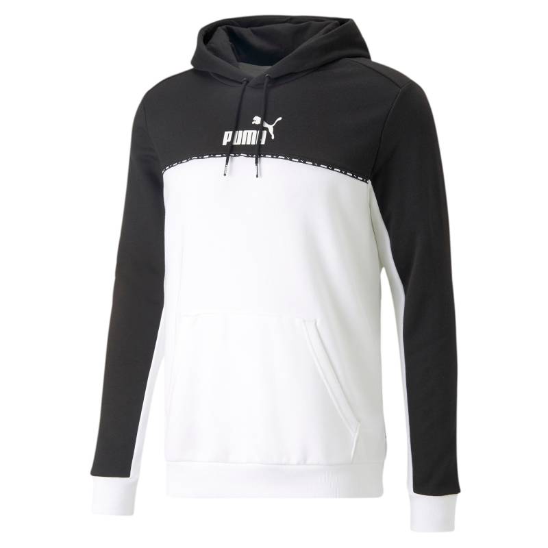 PUMA Kapuzensweatshirt »ESS BLOCK X TAPE HOODIE TR« von Puma