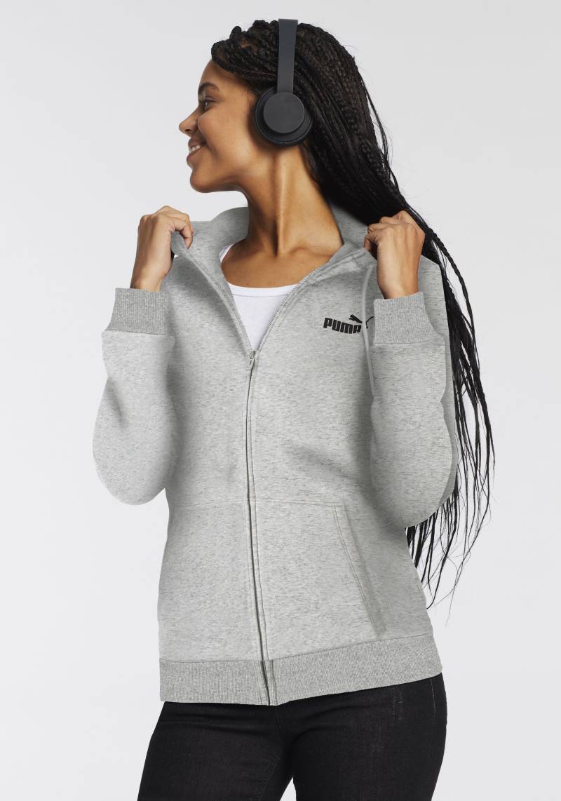 PUMA Kapuzensweatjacke »ESS SMALL LOGO FULL-ZIP HOODIE FL« von Puma