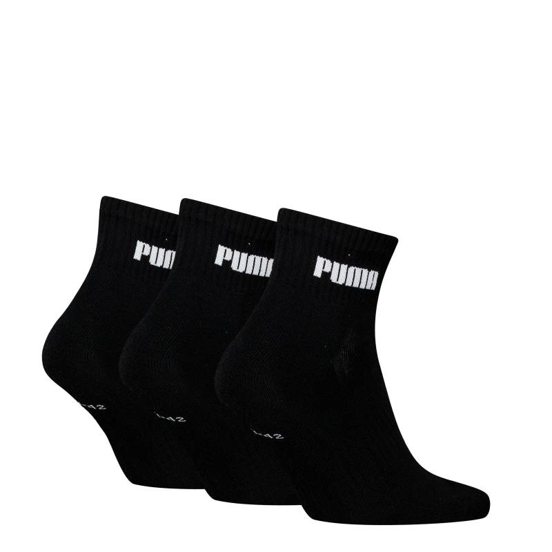 PUMA Kurzsocken »PUMA UNISEX CUSHIONED NEXT QUARTER 3P«, (3 Paar, 3 Paar), mit gepolsterter Sohle von Puma