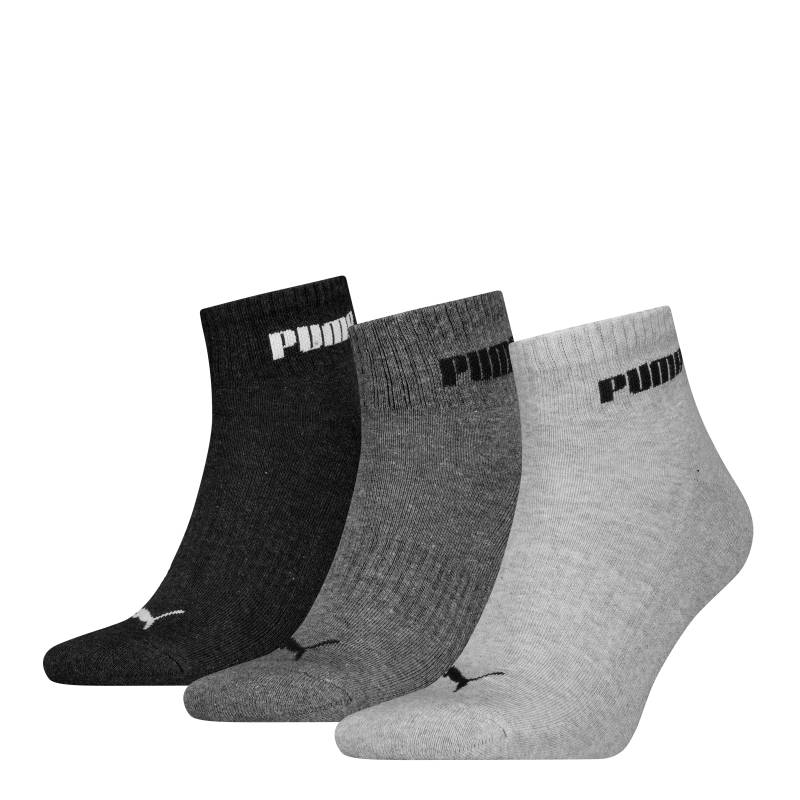 PUMA Kurzsocken »PUMA UNISEX CUSHIONED NEXT QUARTER 3P«, (3 Paar, 3 Paar), mit gepolsterter Sohle von Puma