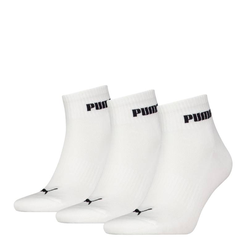 PUMA Kurzsocken »PUMA UNISEX CUSHIONED NEXT QUARTER 3P«, (3 Paar, 3 Paar), mit gepolsterter Sohle von Puma