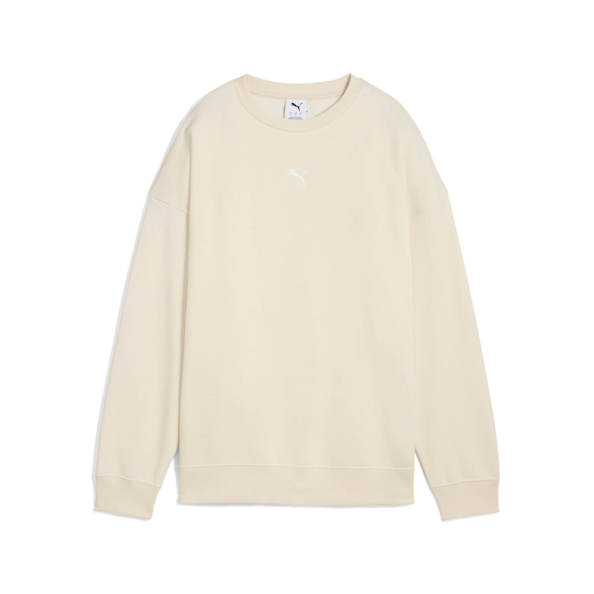 PUMA Langarmshirt »ESS OVERSIZED CREW FL« von Puma