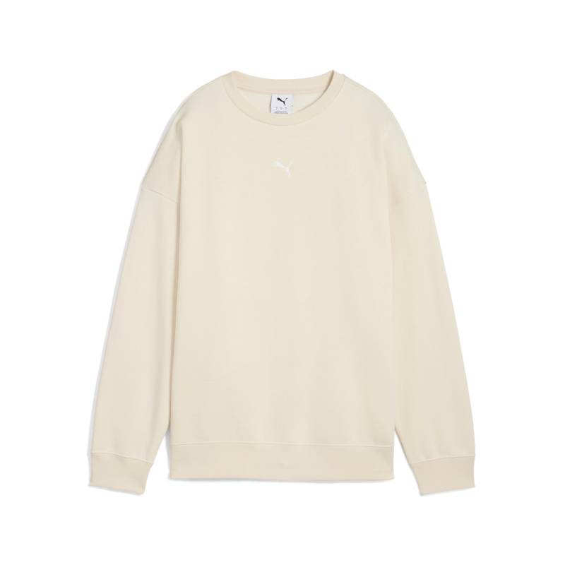 PUMA Langarmshirt »ESS OVERSIZED CREW FL« von Puma