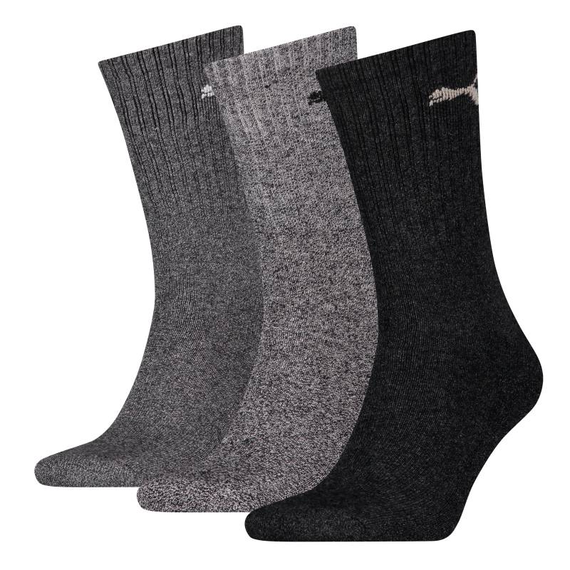 PUMA Socken »PUMA UNISEX CREW SOCK 3P«, (3 Paar), mit farblichem Logo von Puma