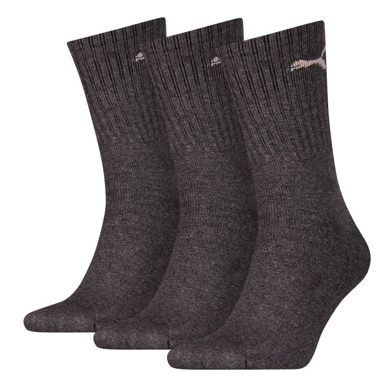 PUMA Socken »PUMA UNISEX CREW SOCK 3P«, (3 Paar), mit farblichem Logo von Puma