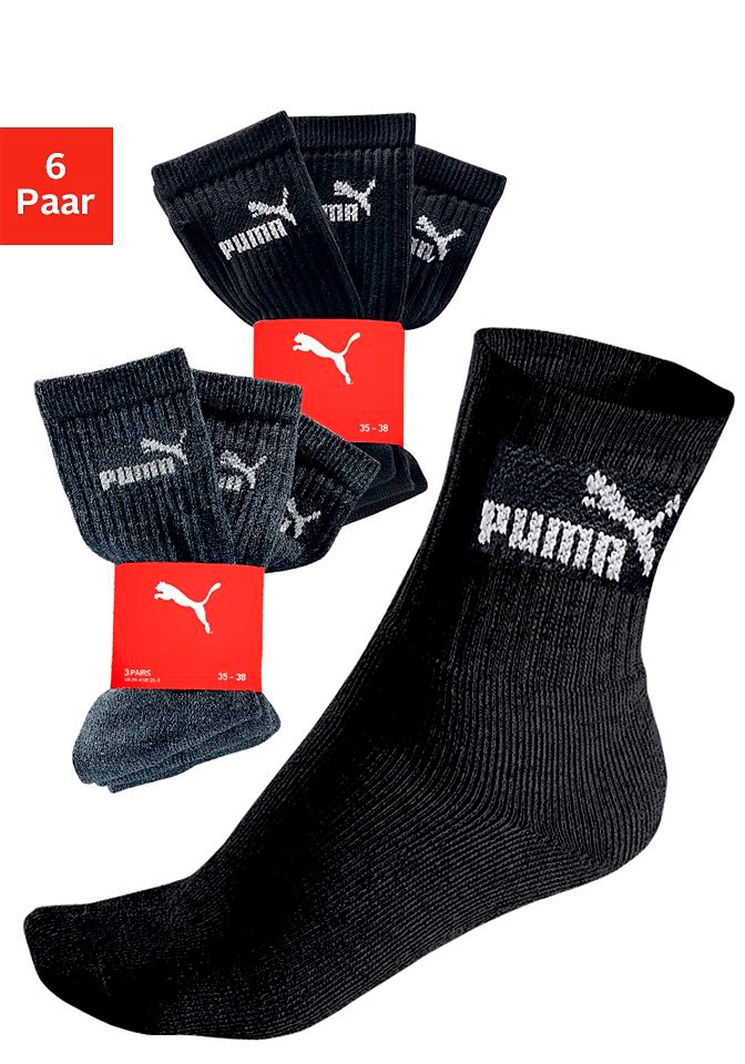 PUMA Sportsocken, (6 Paar) von Puma