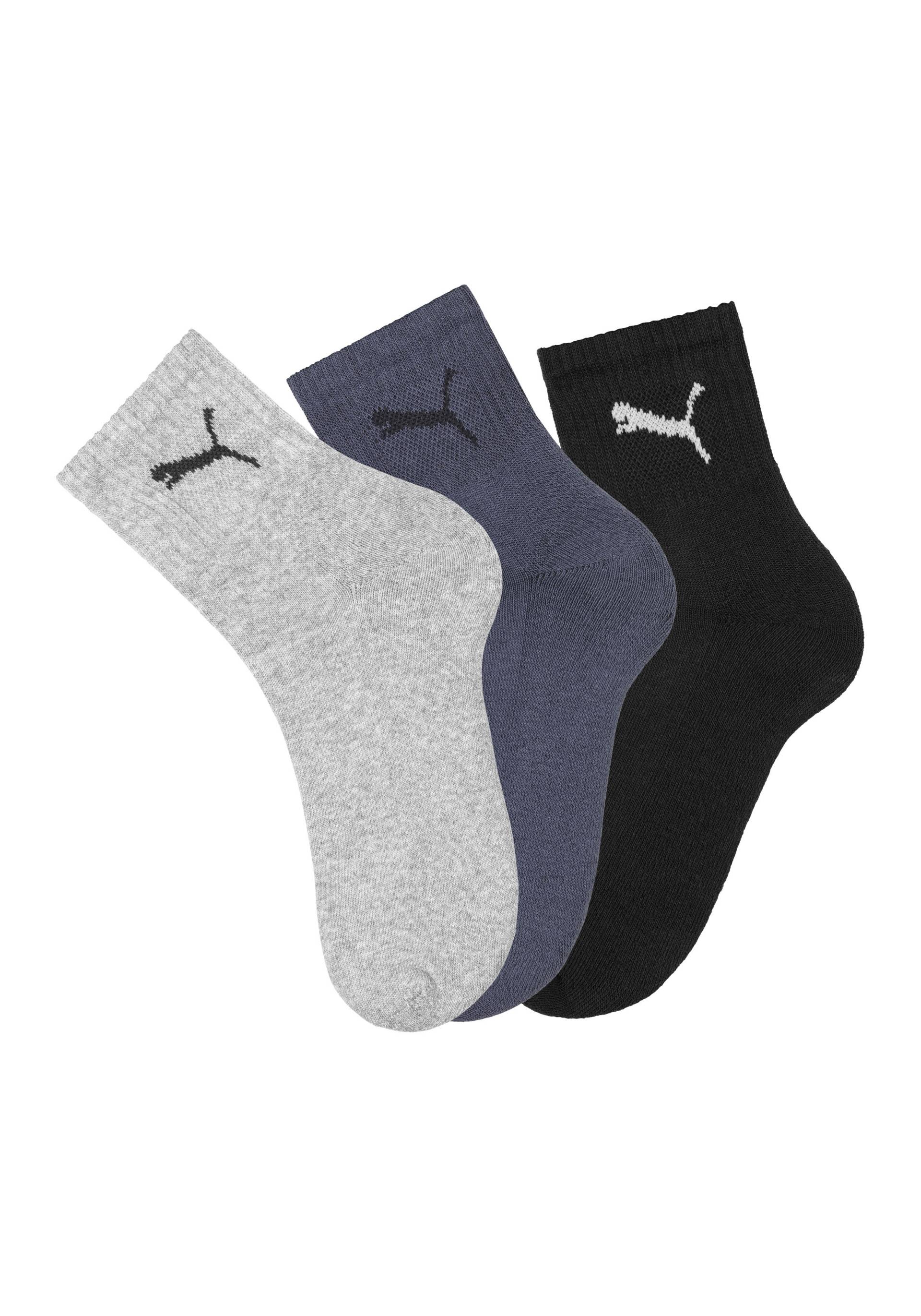 PUMA Sportsocken »short crew«, (3 Paar) von Puma