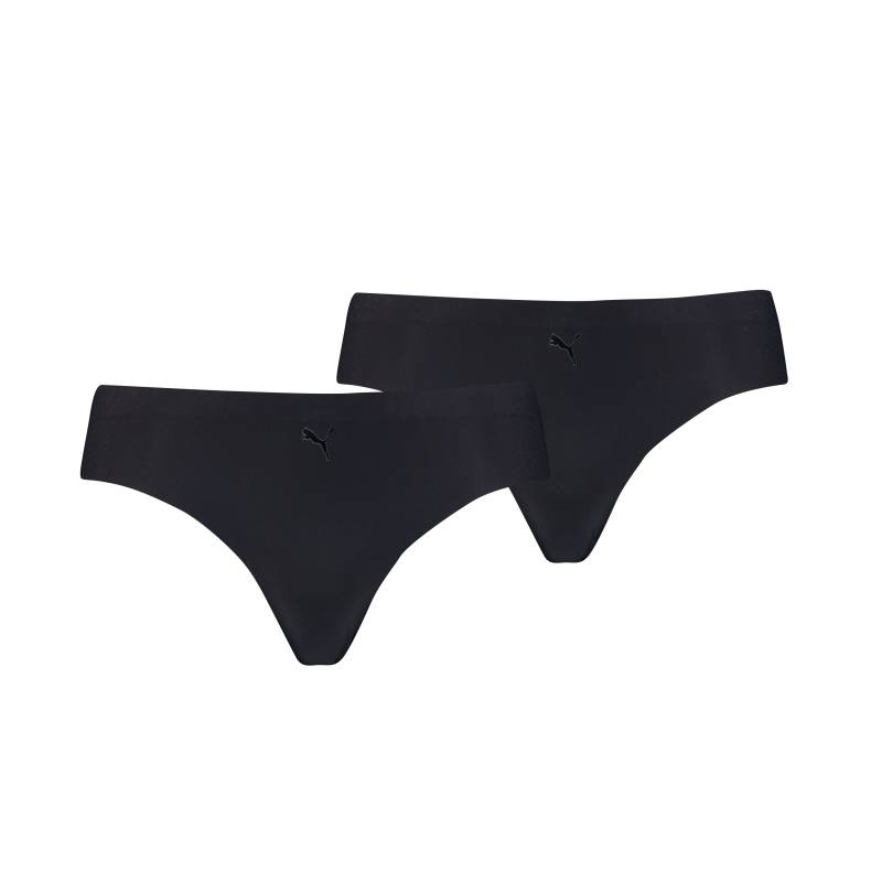 PUMA String »PUMA WOMEN SEAMLESS STRING 2P HANG«, (2er Pack), Mit extra flachen Kanten von Puma