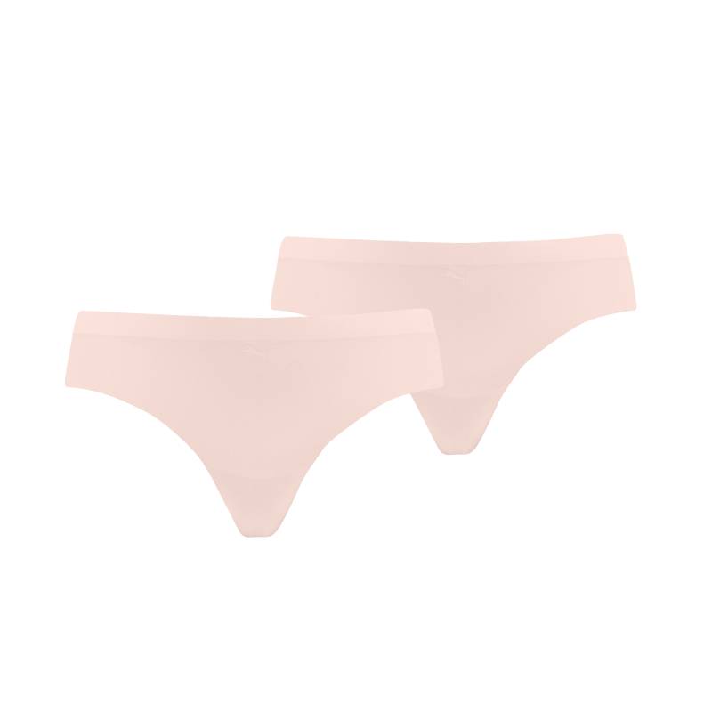 PUMA String »PUMA WOMEN SEAMLESS STRING 2P HANG«, (2er Pack), Mit extra flachen Kanten von Puma